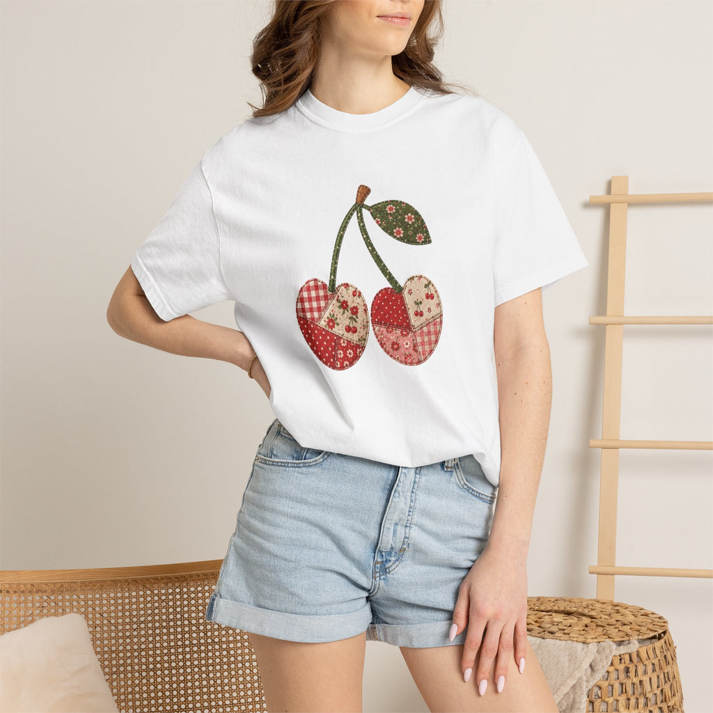 herry Queen Patchwork Tee 🍒
