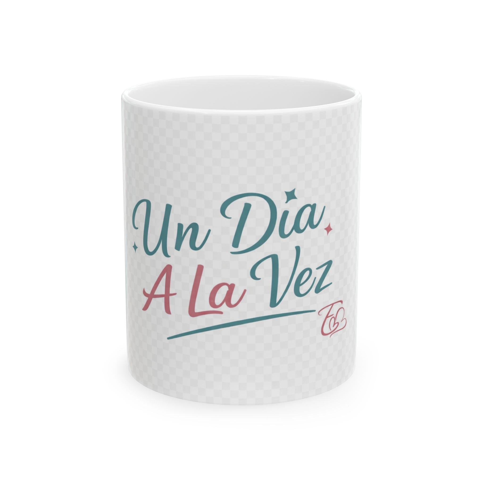 Taza "Un Día a la Vez"