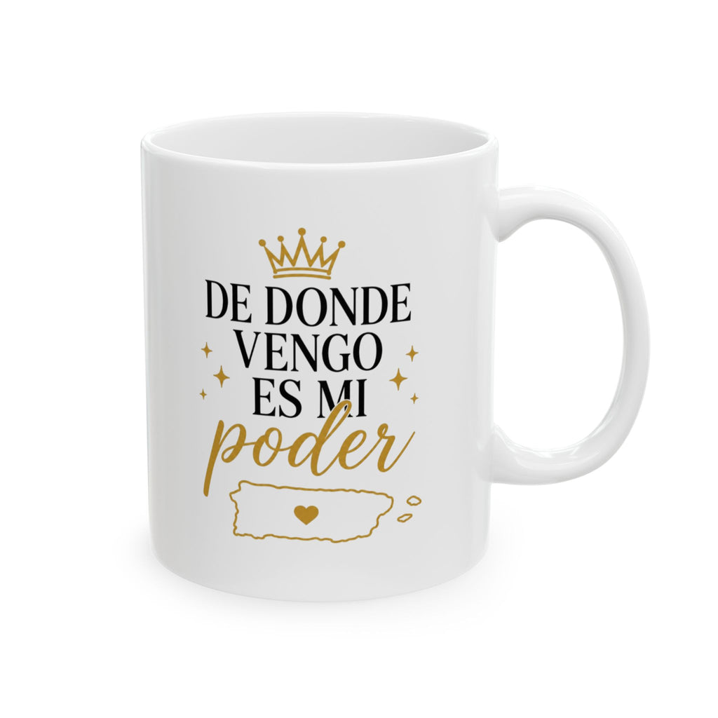 Taza Esencia Boricua | Mug de Cerámica 11 oz | Regalo para Boricuas | Puerto Rico
