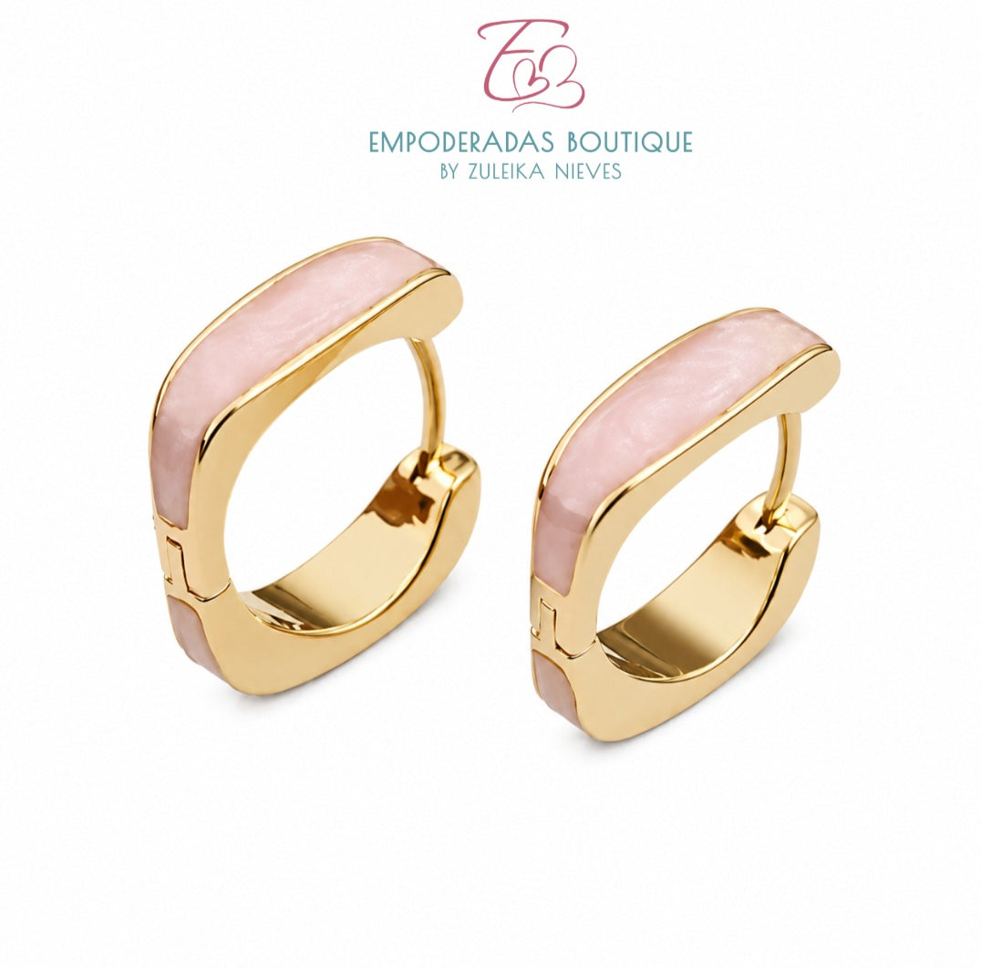 Aretes Esencia Rosé