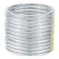 Brazaletes Plata Brillo Imperial