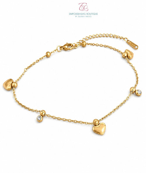 Brazalete Corazón Nácar
