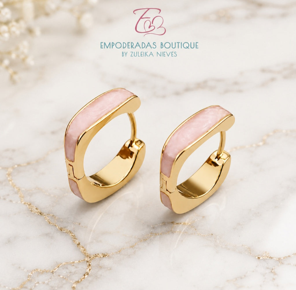 Aretes Esencia Rosé