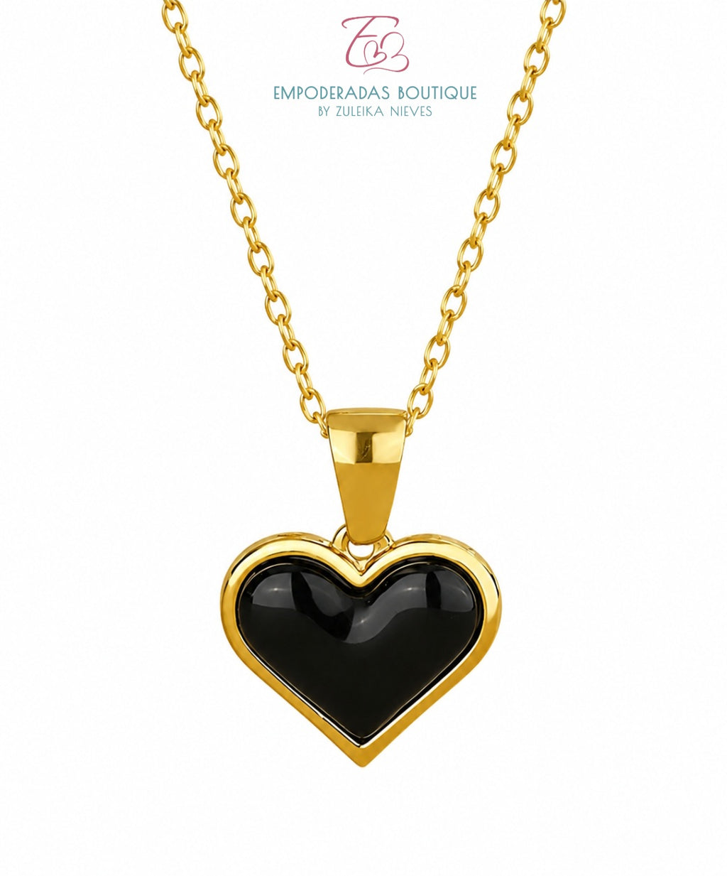 Collar Corazón de Medianoche