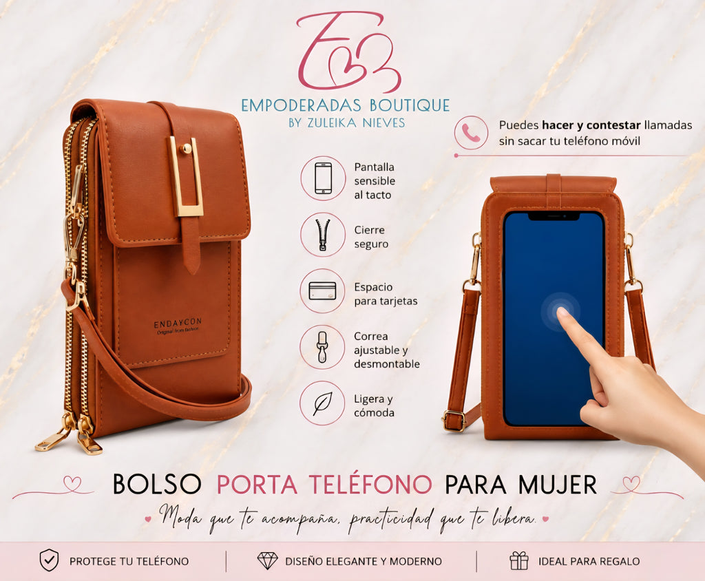 Esencial Chic – Bolso Porta Teléfono Premium