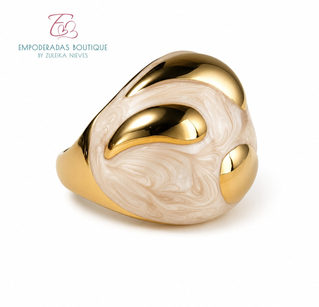 Anillo Esencia Dorada