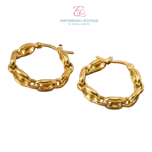 Aros Imperio Dorado