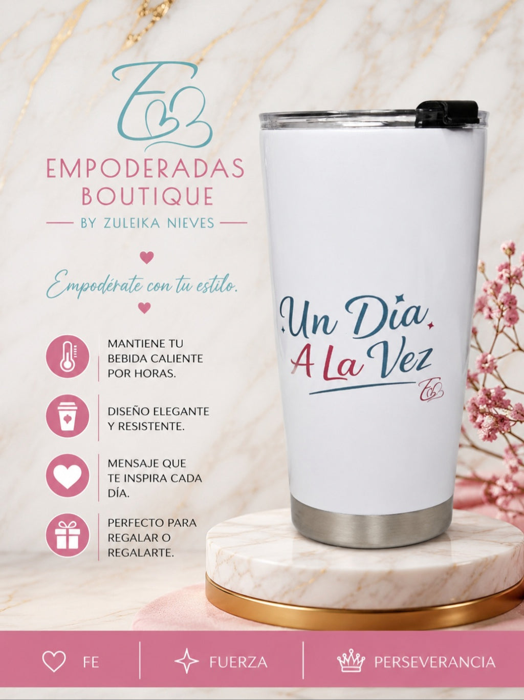 Vaso Térmico "Un Día a la Vez" |