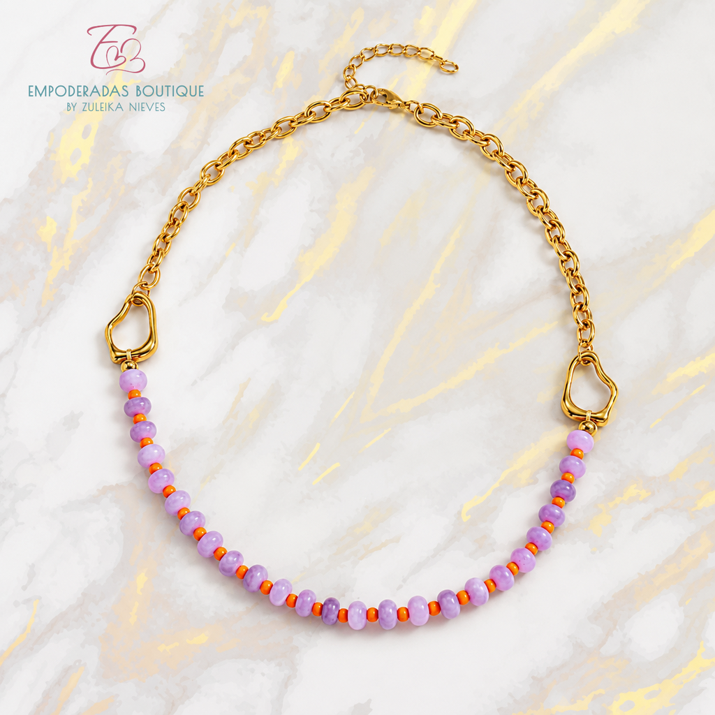 Collar Encanto Violeta