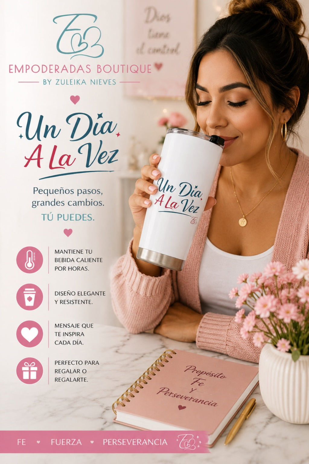 Vaso Térmico "Un Día a la Vez" |