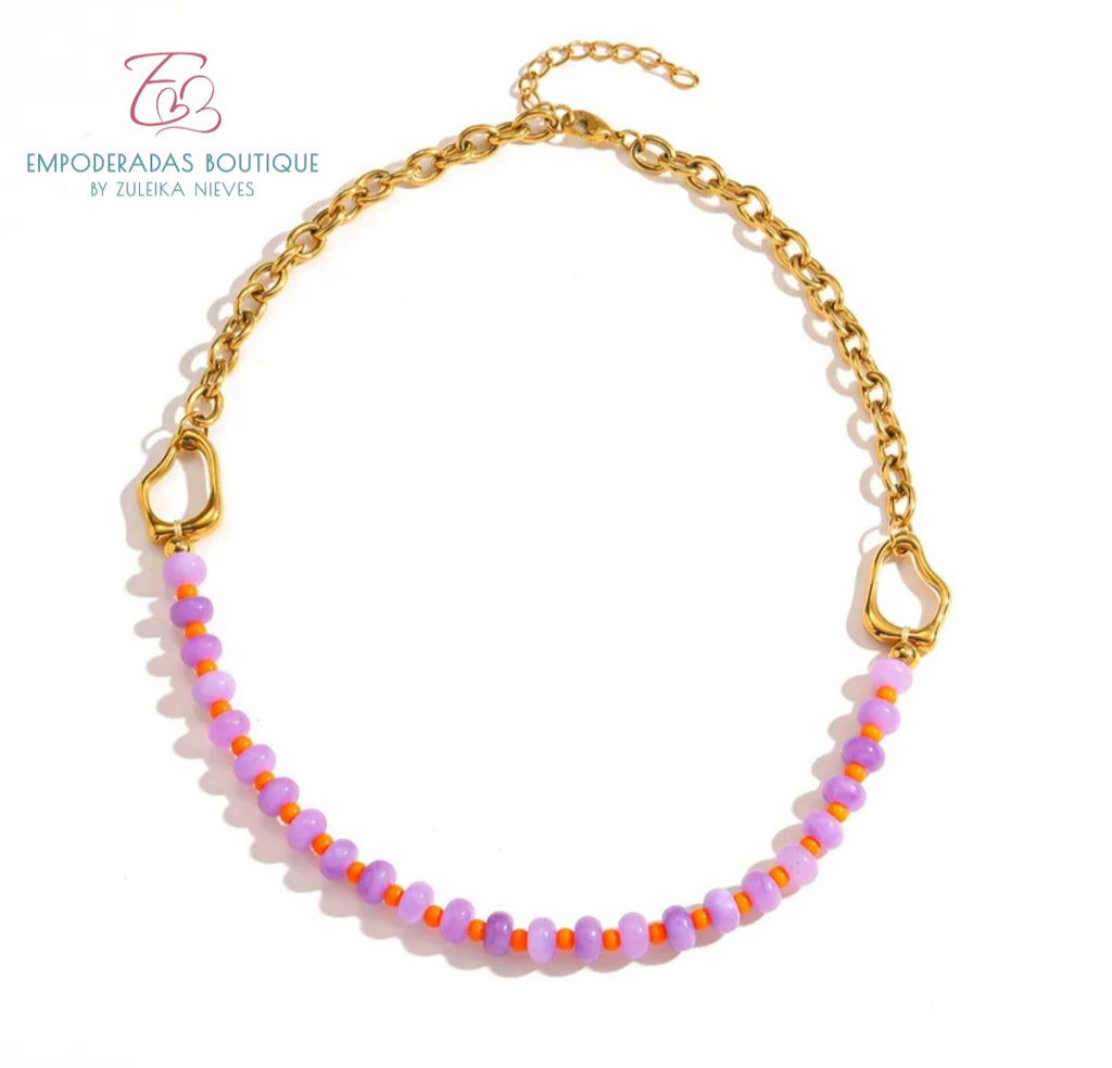 Collar Encanto Violeta